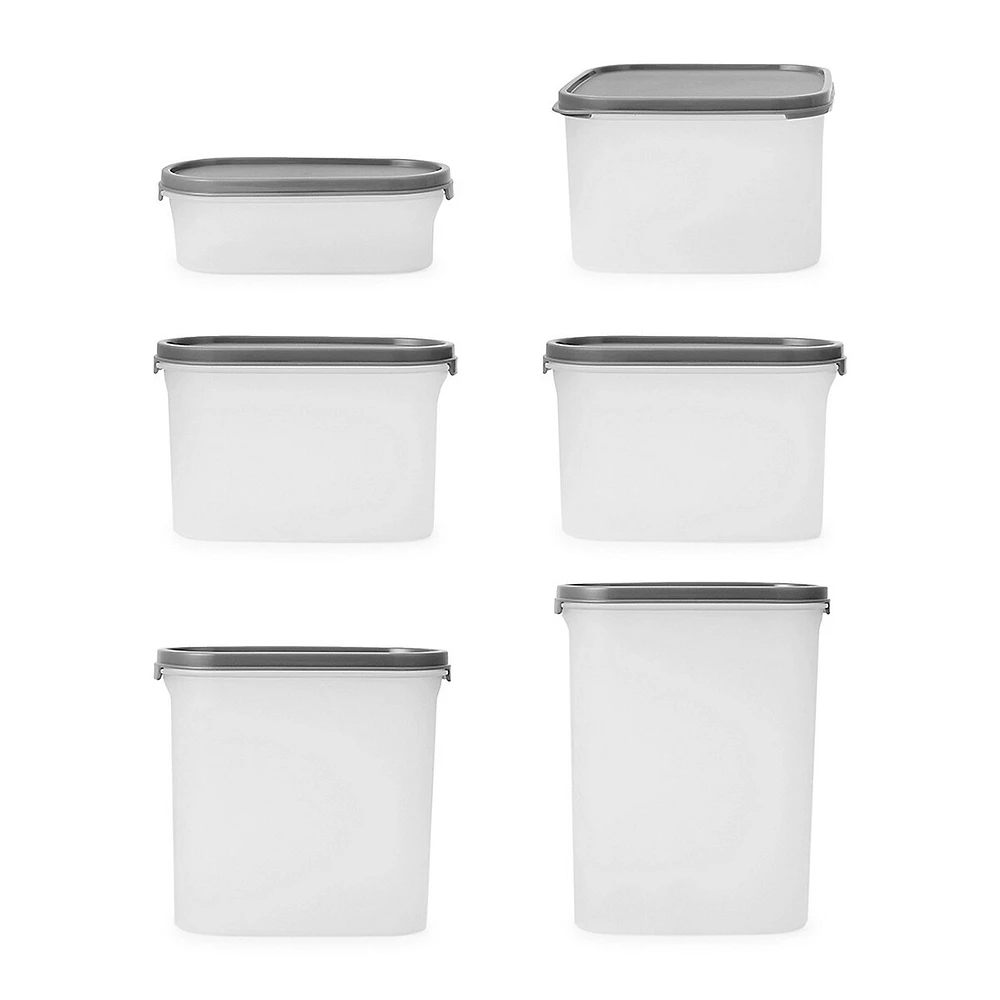 6 Piece Dry Food Storage Set