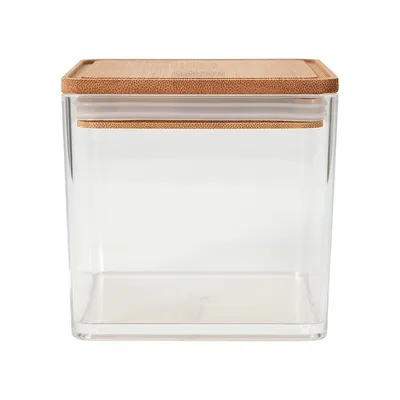 Food Container With Bamboo Lid