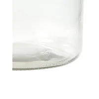 Glass Jar With Wood Lid