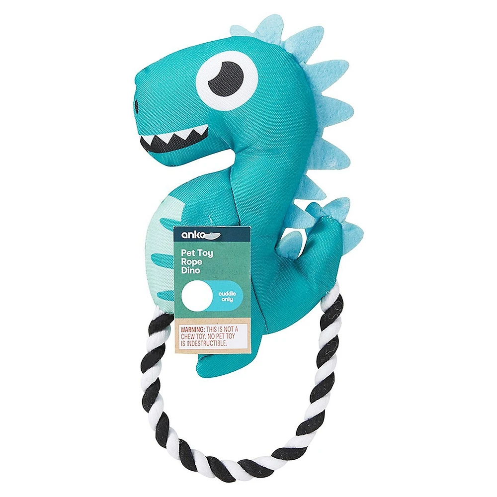 Rope Dino Pet Toy