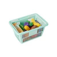 20-Piece Basket With Play Food Set