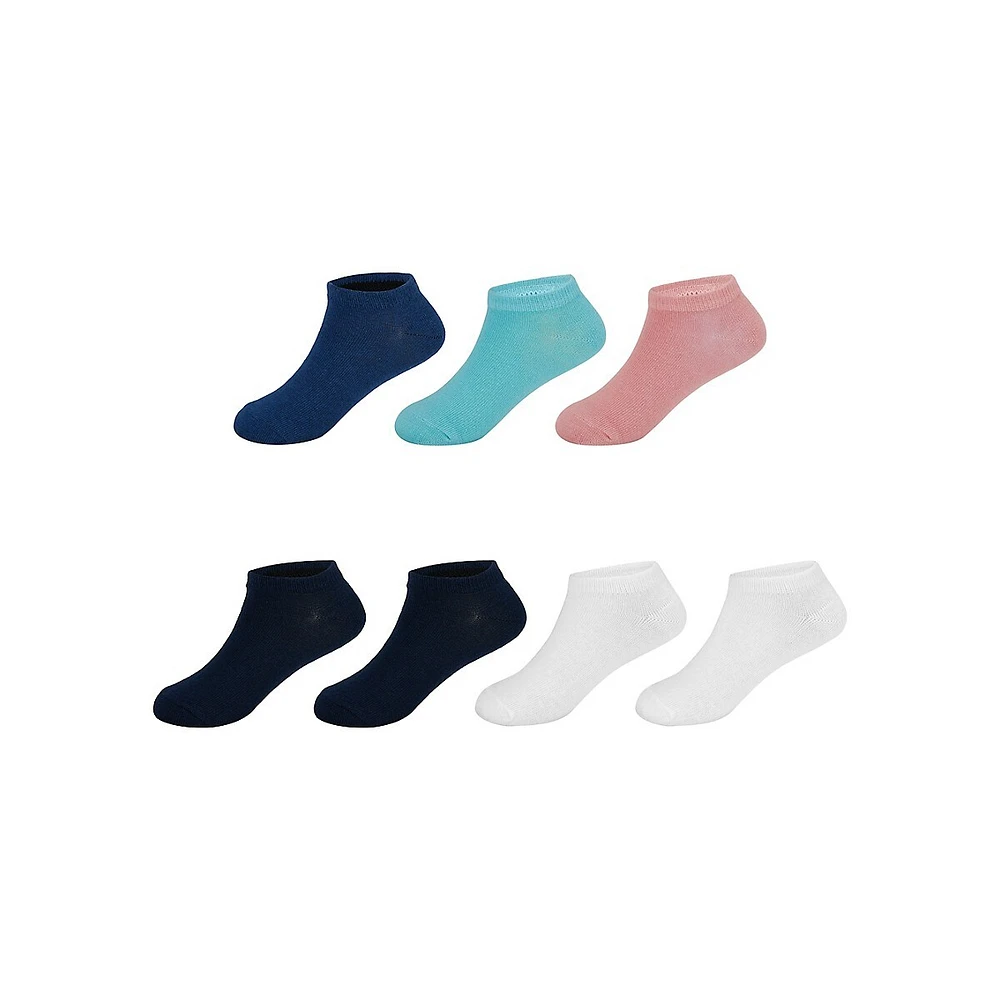 Ankle Socks 7-Pack for Girls