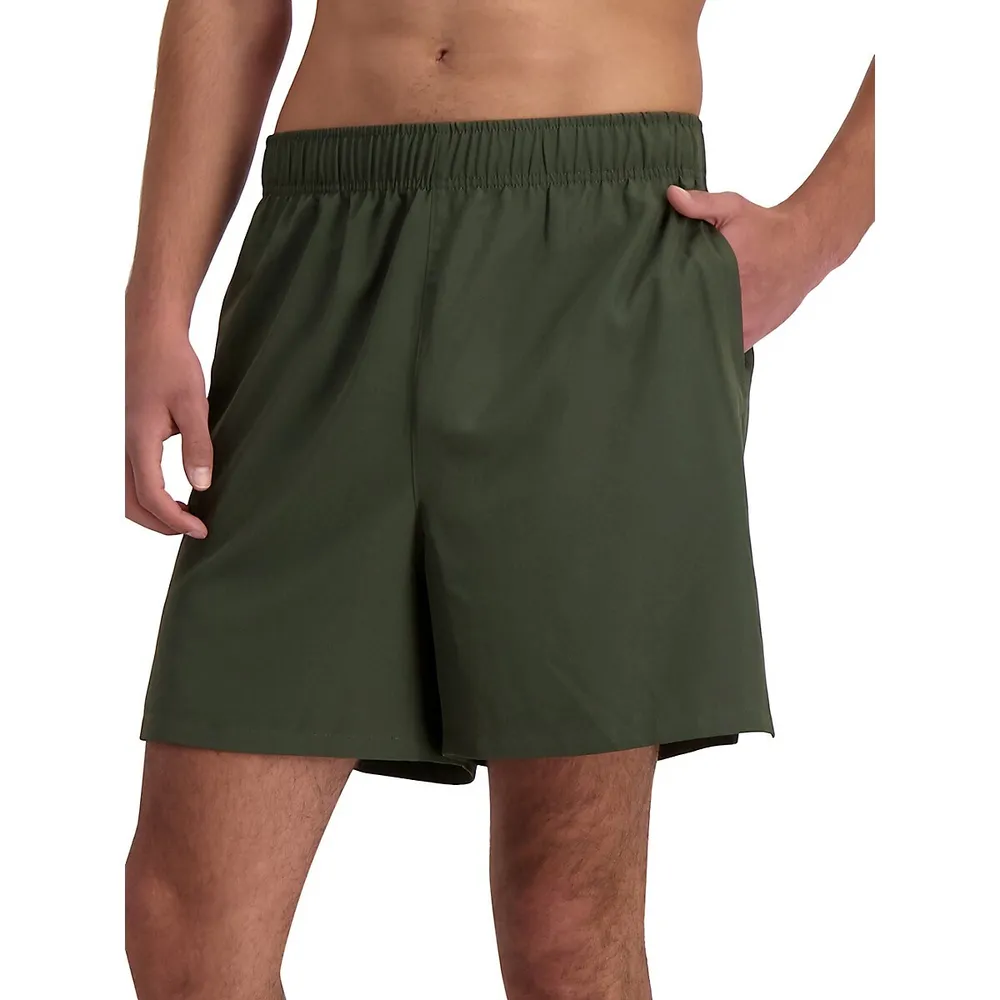 Active 7-Inch Stretch-Weave Shorts