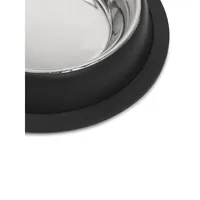 Stainless Steel And Silicone-Base Cat Bowl