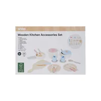 23-Piece Wooden Kitchen Accessories Set