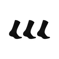 Men's 3-Pair Terry-Lined Casual Crew Socks