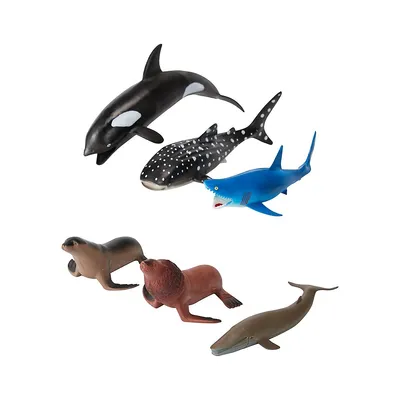 60-Piece Ocean Animals Adventure Bucket