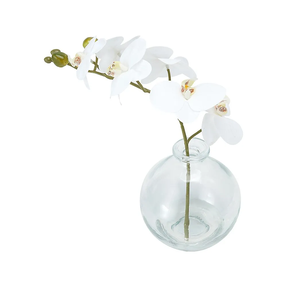 Artificial Orchid In Vase