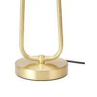 Gold-Look Base Table Lamp