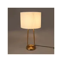 Gold-Look Base Table Lamp