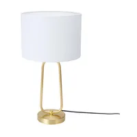 Gold-Look Base Table Lamp