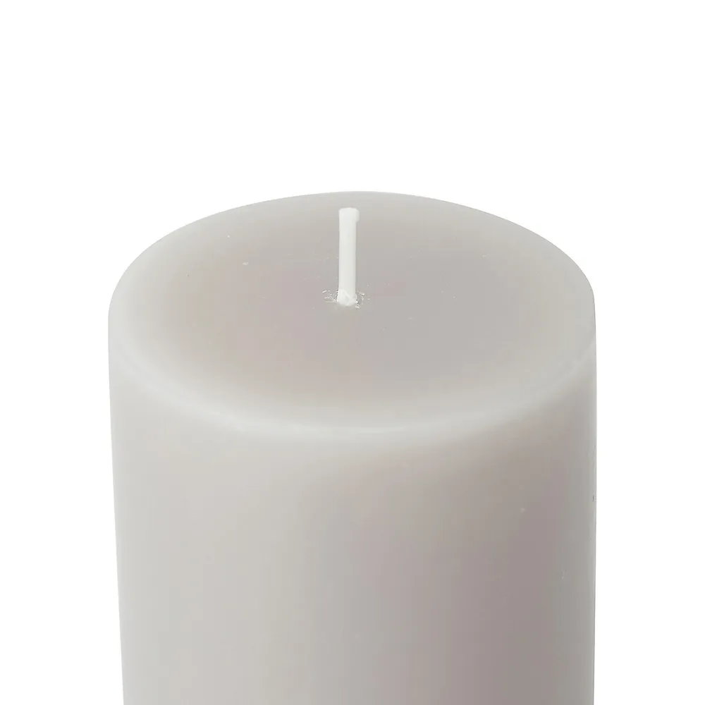 3-Pack Vanilla Bean Scented Pillar Candles