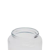 4L Glass Jar With Wood Lid