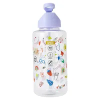 1L Fun Icons Water Bottle