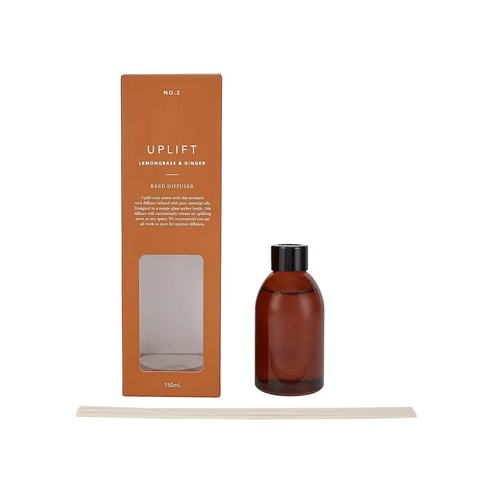 Uplift Lemongrass And Ginger Reed Diffuser