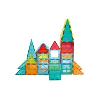 50-Piece Magnetic Tiles Castle Set