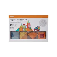 50-Piece Magnetic Tiles Castle Set