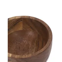 3-Piece Acacia Mini Bowls Set