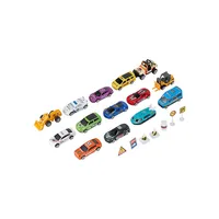 22-Piece Die-Cast Cars and Play Mat Set