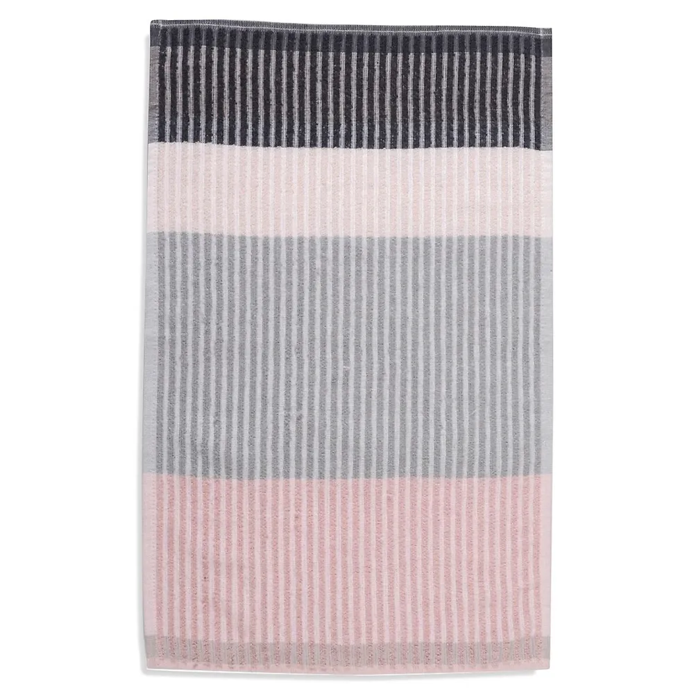 4-Piece Lotus Linear Terry Tea Towel Set