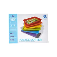 6-Pack Puzzle Sorter Trays