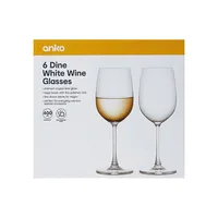 Dine 6-Piece White Wine Glass Set