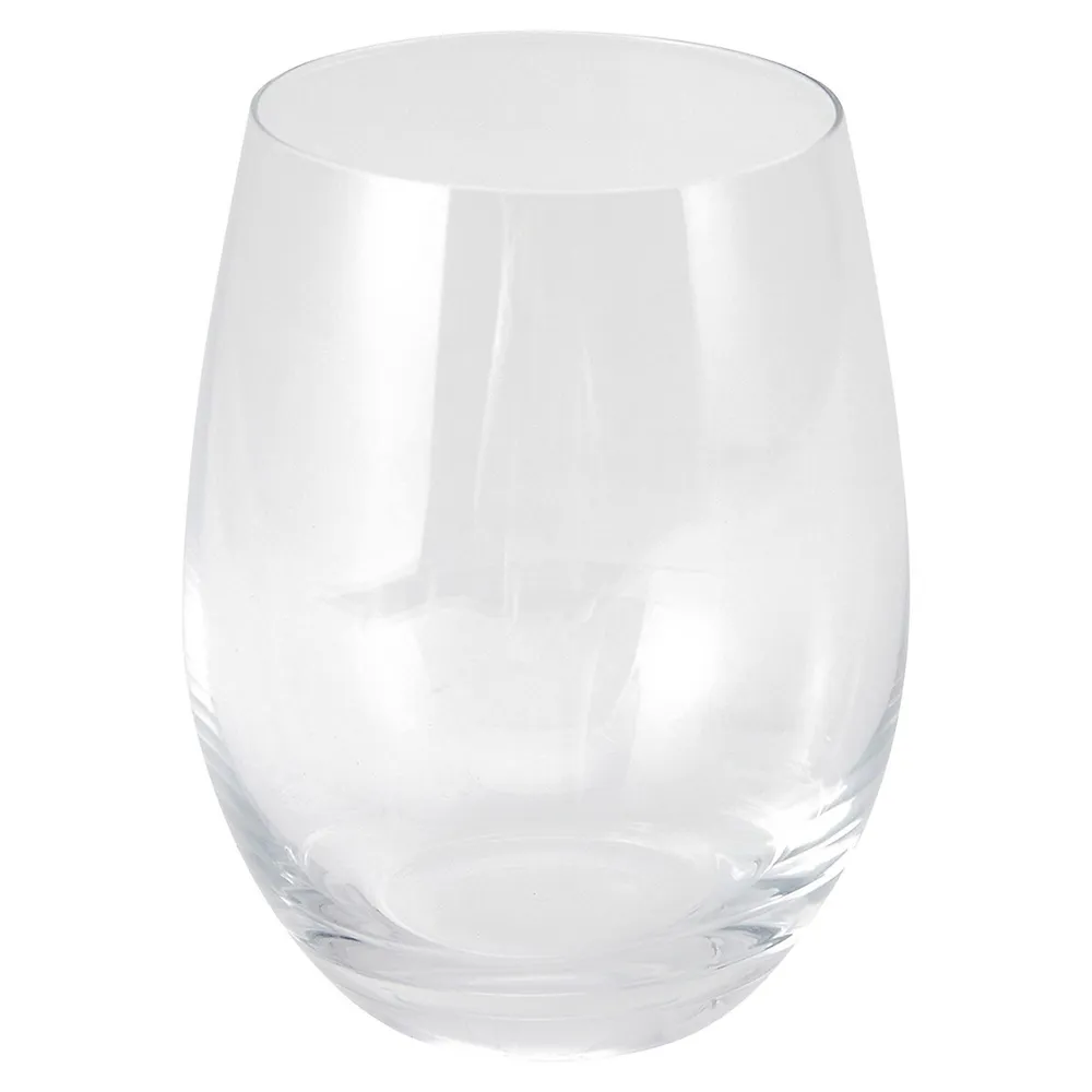 LAV Gaia 12 - Piece Glass Stemless Wine Glass Glassware Set