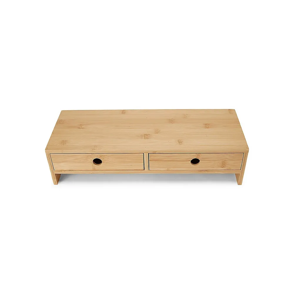 Bamboo Desk Top Drawers - Anko - Neutral<!-- -->