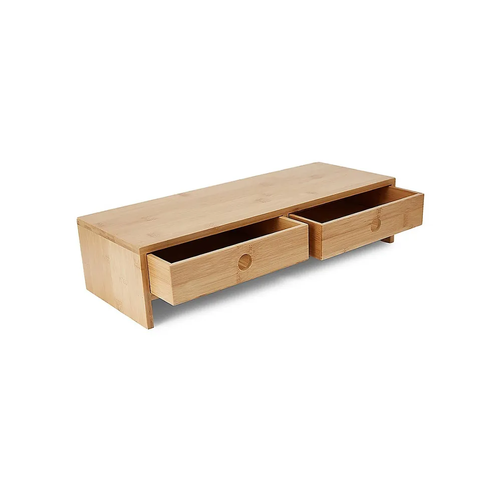 Bamboo Desk Top Drawers