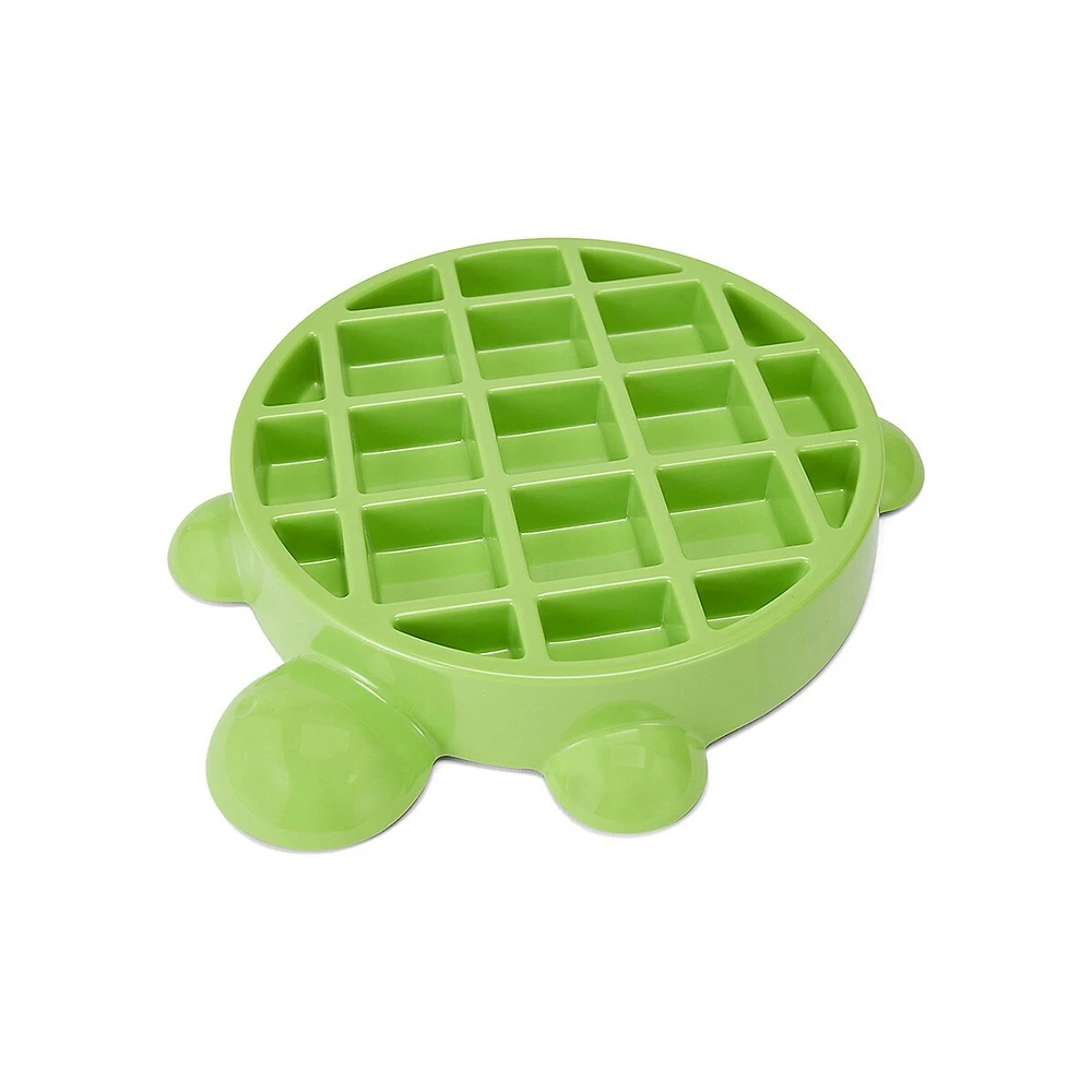 Slow Feeder Turtle-Shaped Pet Bowl