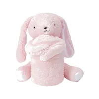2-Piece Bunny Stuffie Toy and Blanket Set