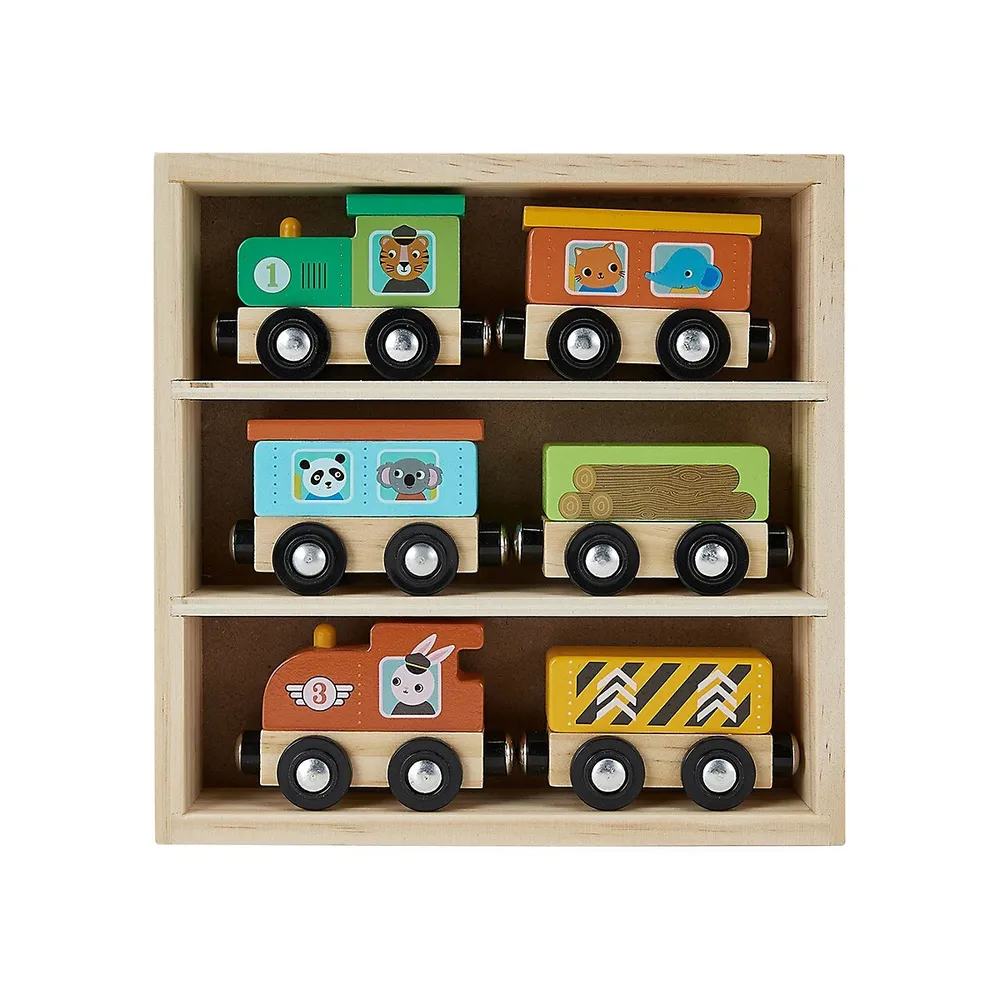 Wooden Train Gift Pack