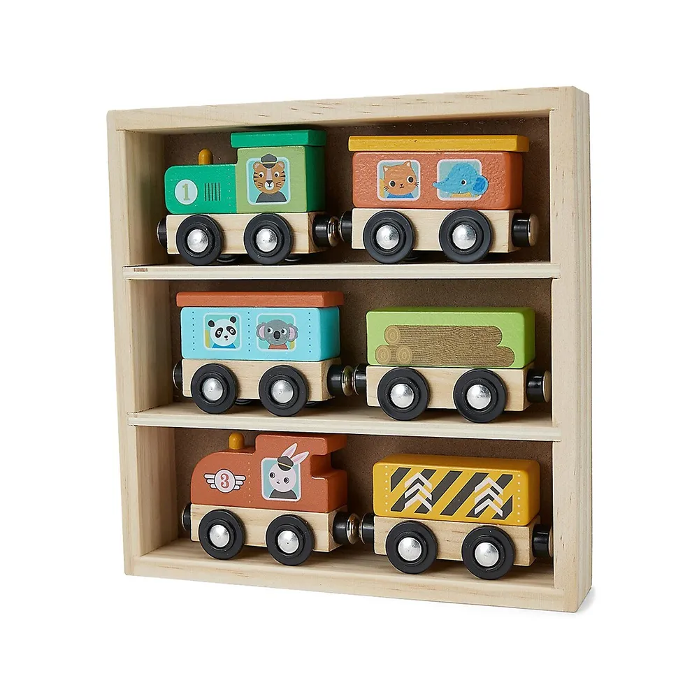 Wooden Train Gift Pack