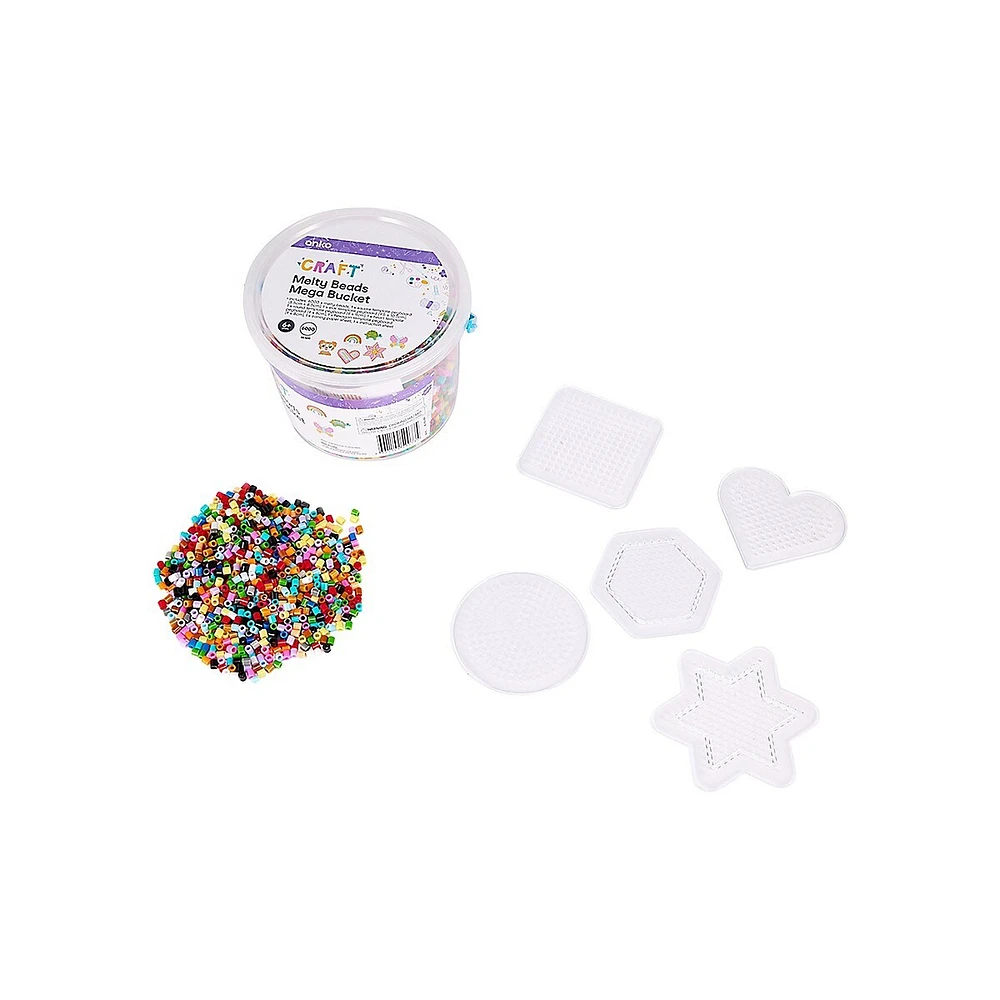 6000 Piece Melty Beads Mega Bucket