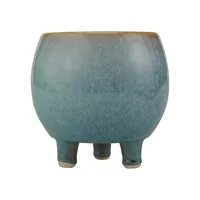 Glazed Footed Pot