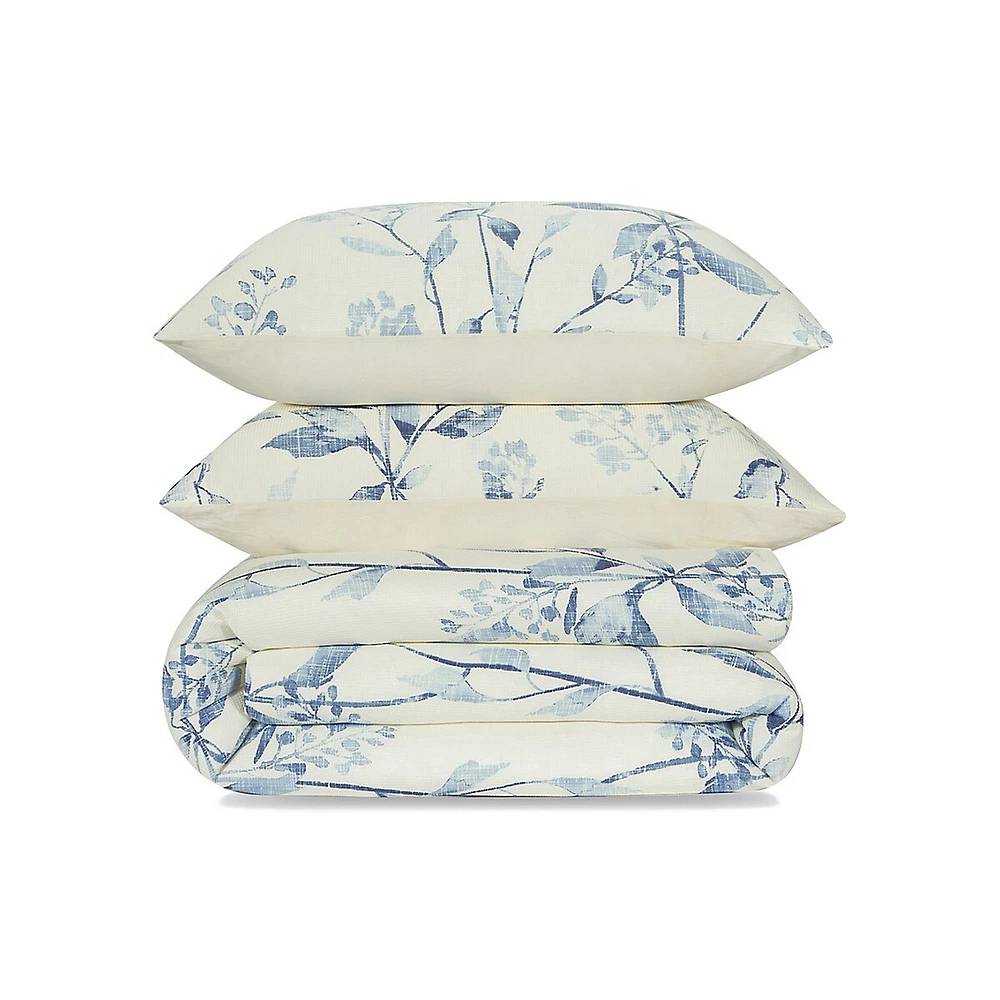 Maha Printed Cotton Duvet Cover Set