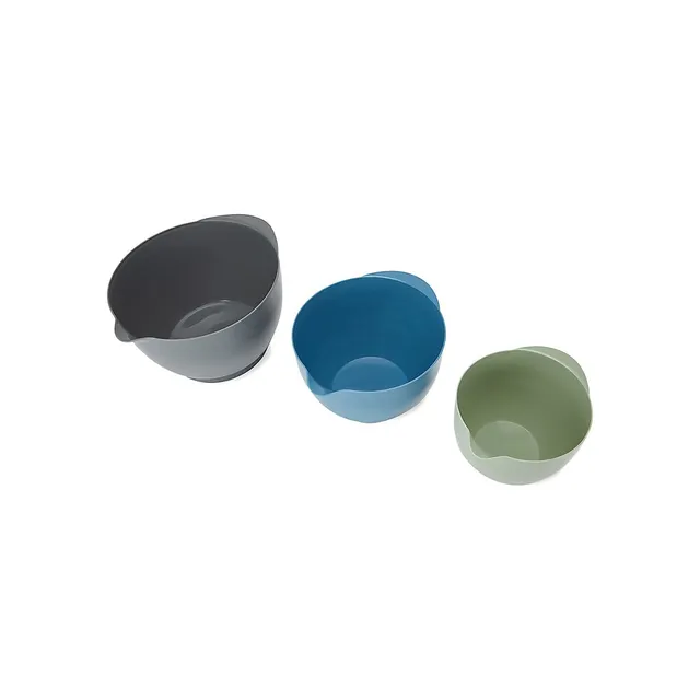 Anko Set Of 3 Plastic Mixing Bowls