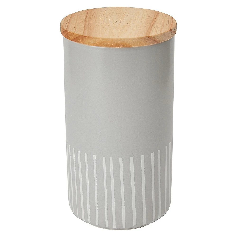 Large Stripe Canister