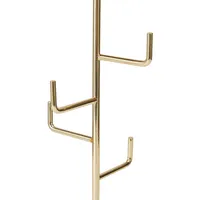 Goldtone Marble-Base Jewellery Tree