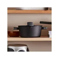 24cm Smooth Aluminum Casserole With Lid