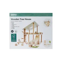 14-Piece Wooden Tree House Set