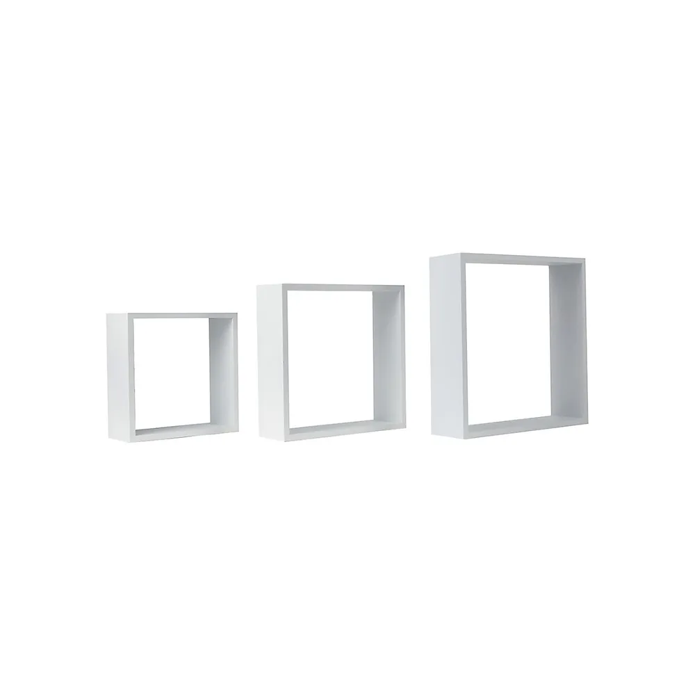 Set of 3 Cube Shelves