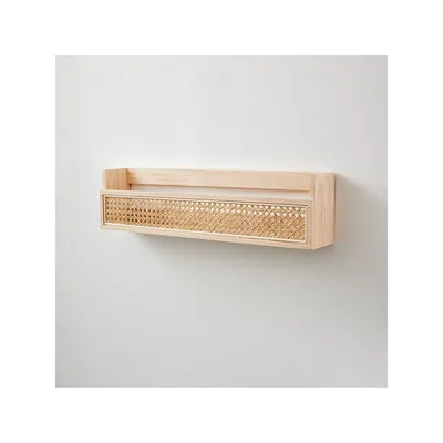 Rattan Wall Shelf