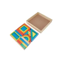 Wooden Geometric Block Set