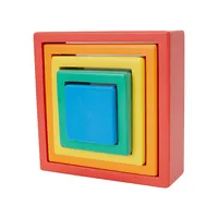 Wooden Geometric Block Set