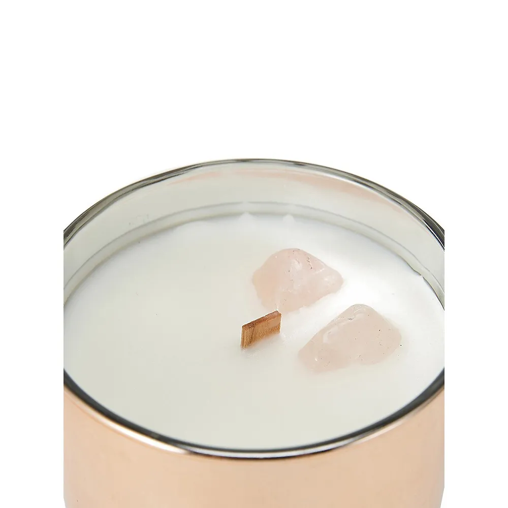 Rose Quartz Berries and Passionfruit Scented Candle, 320g