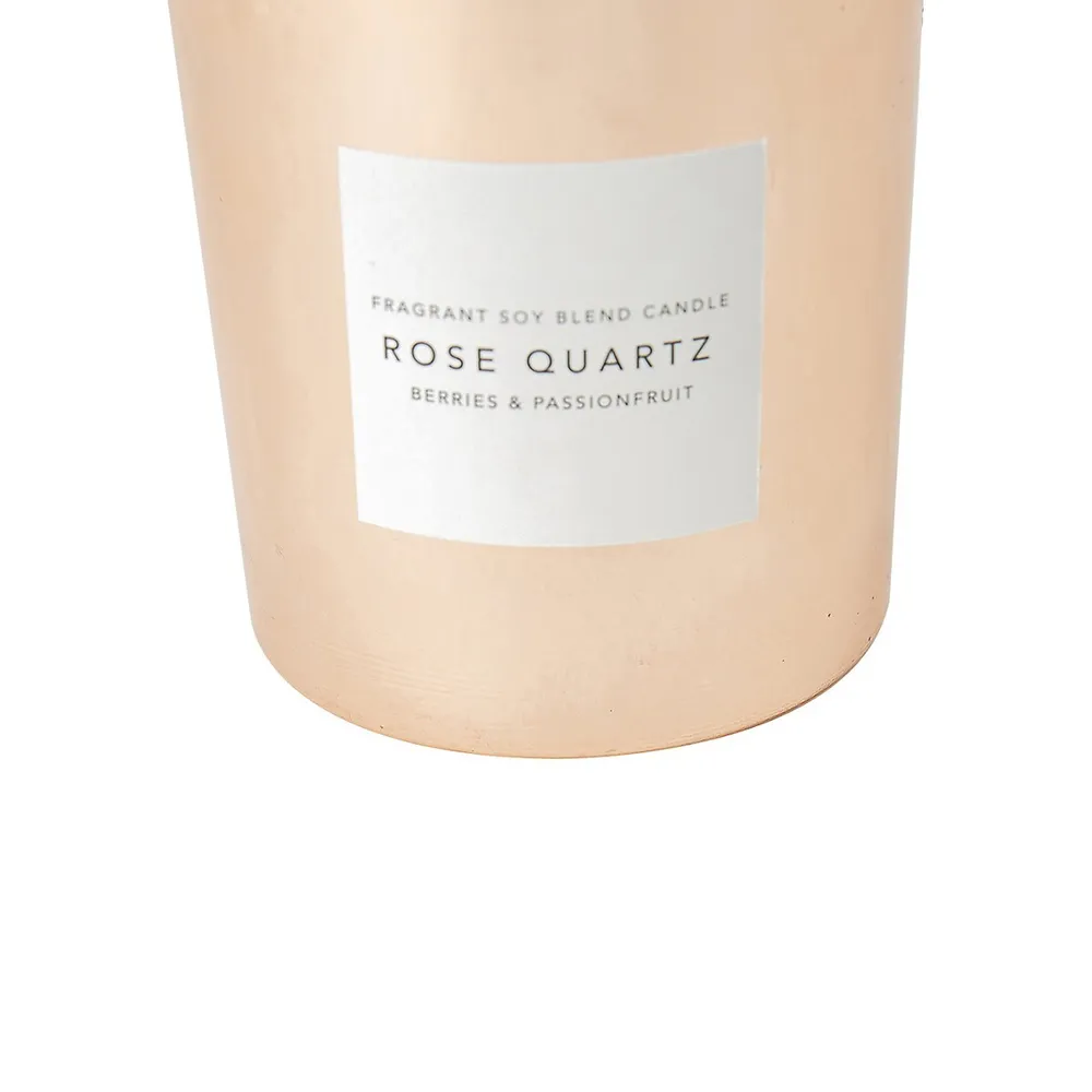 Rose Quartz Berries and Passionfruit Scented Candle, 320g