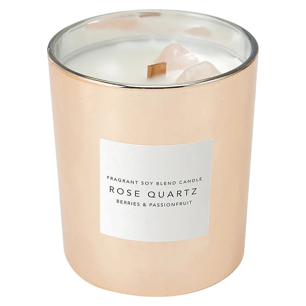 Rose Quartz Berries and Passionfruit Scented Candle, 320g