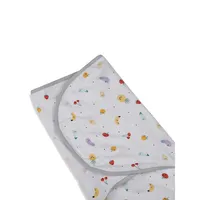 2-Pack Cotton Printed Swaddle Baby Wraps