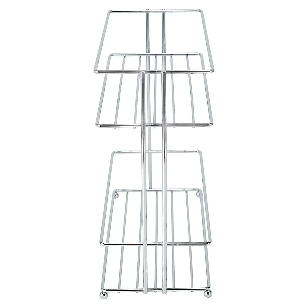 2-Tier Chrome Spice Caddy